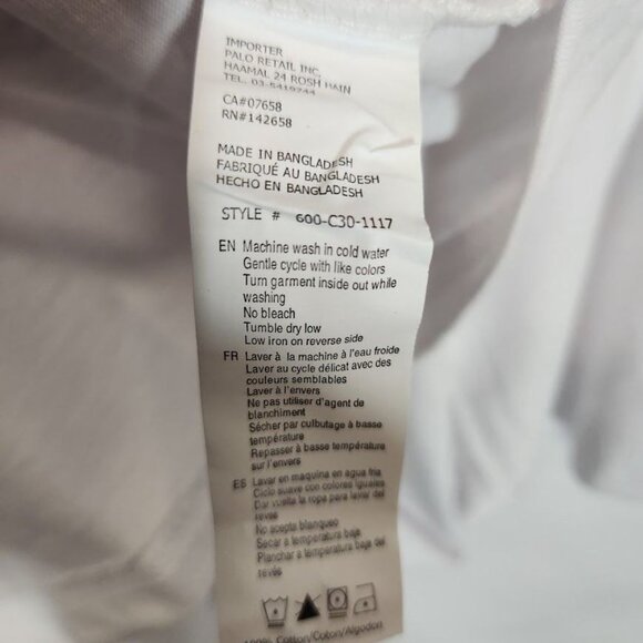 Limited Edition 1995 Bear Short Sleeve Crewneck Graphic Tee in White Size Medium - Picture 7 of 8